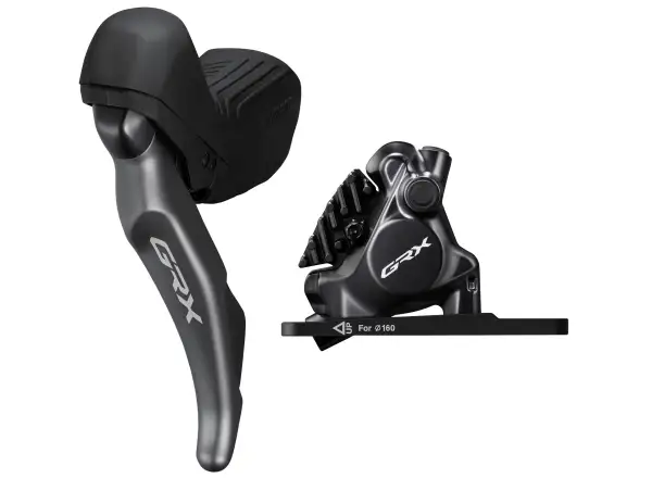 Shimano GRX ST-RX820+BR-RX820 Front Disc Brake and 2-speed Shifter