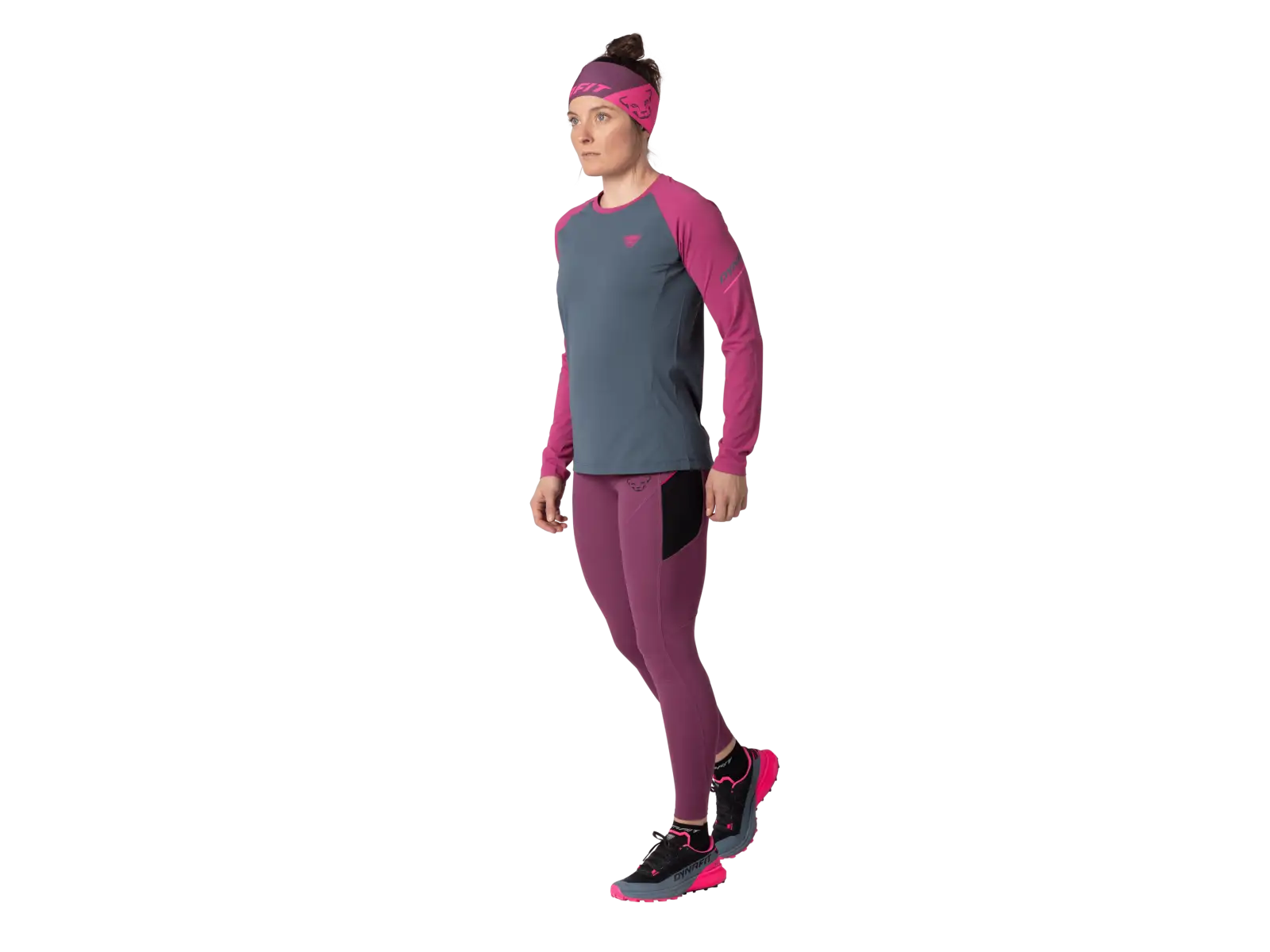 Dynafit Alpine Pro women's long sleeve T-shirt Magenta