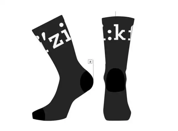Fizik Team Edition socks Black/White
