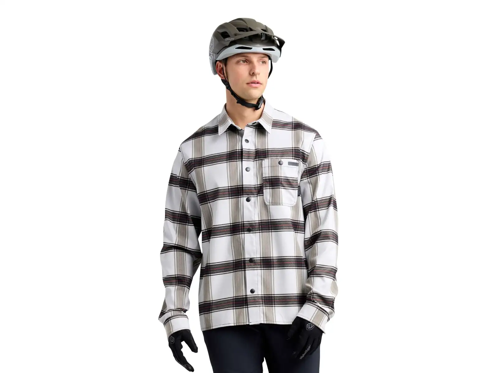 Troy Lee Designs Grind Flannel Paid men's shirt Mist