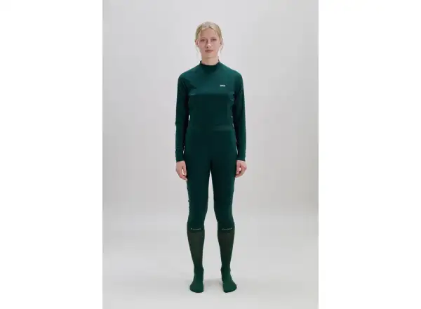 POC Layer Merino 3/4 women's base layer pants Pargasite Green