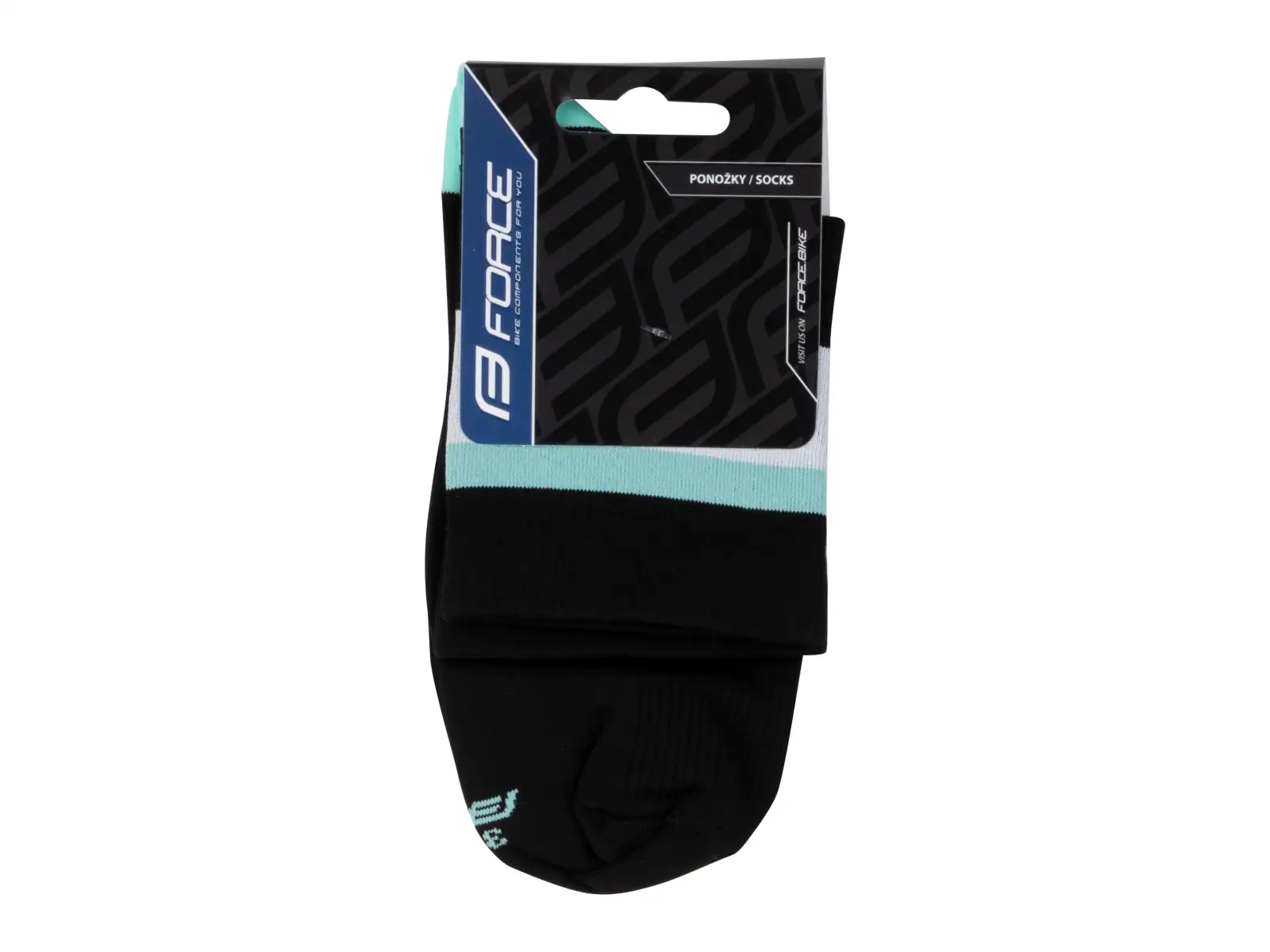Force Stripe short socks Black