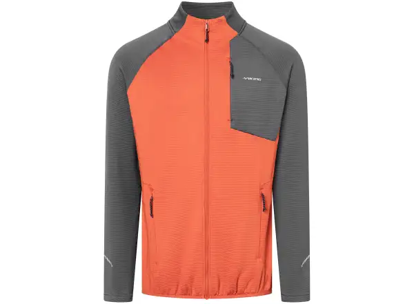 Viking Pro Line Birger men's sweatshirt Orange/Grey