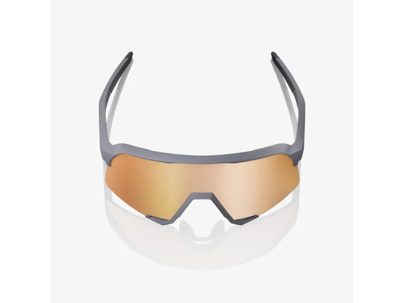 100% S3 sunglasses Soft Tact Grey/HiPER Copper Mirror
