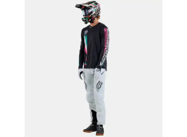 Troy Lee Designs Sprint Full Pull men's jersey long sleeve Black