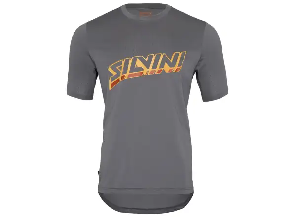Silvini Denno men's loose jersey short sleeve Grey/Tiger