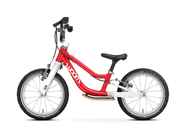 Woom GO 1 Plus children's balance bike 14" Red