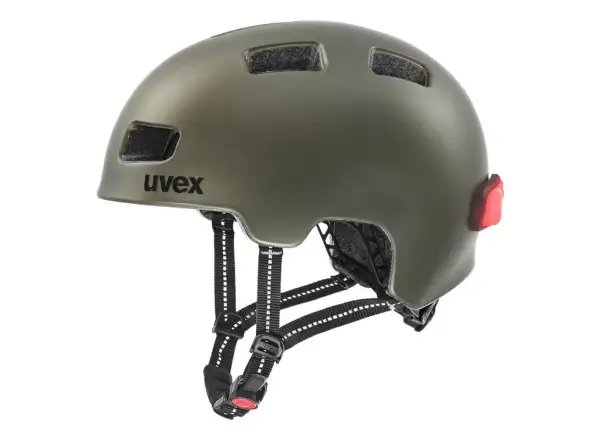 Uvex City 4 helmet Green Smoke Mat size 55-58 cm