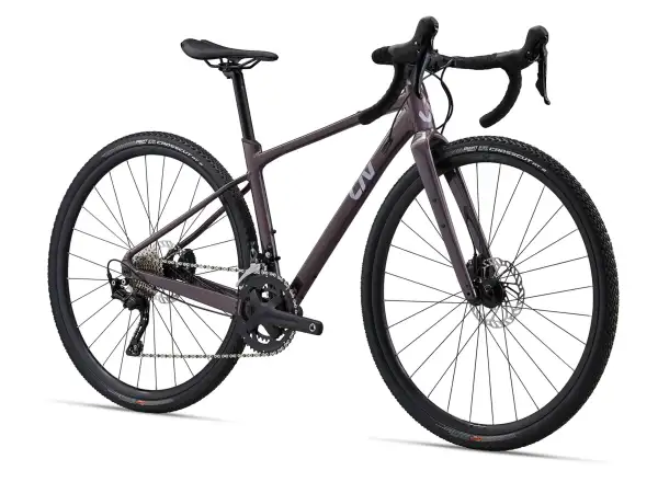 Liv Devote 1 women's gravel bike Charcoal Plum