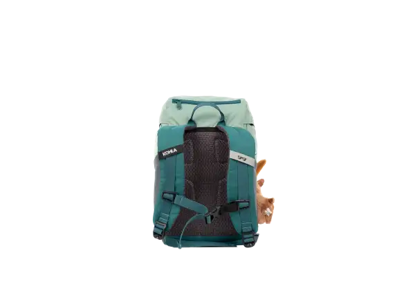 Kohla Happy Rocky 10 kids hiking backpack Beryl Green
