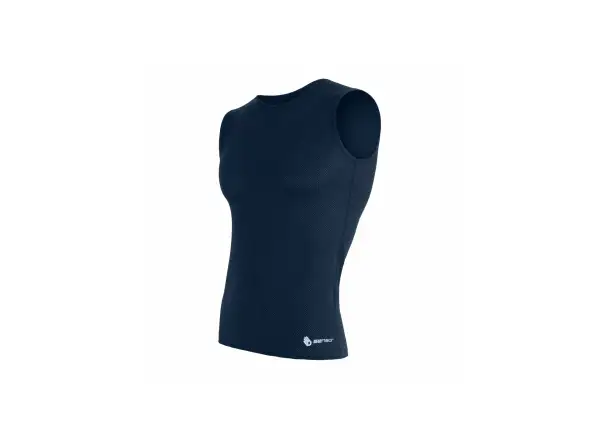 Sensor Coolmax Air men's sleeveless shirt Deep Blue