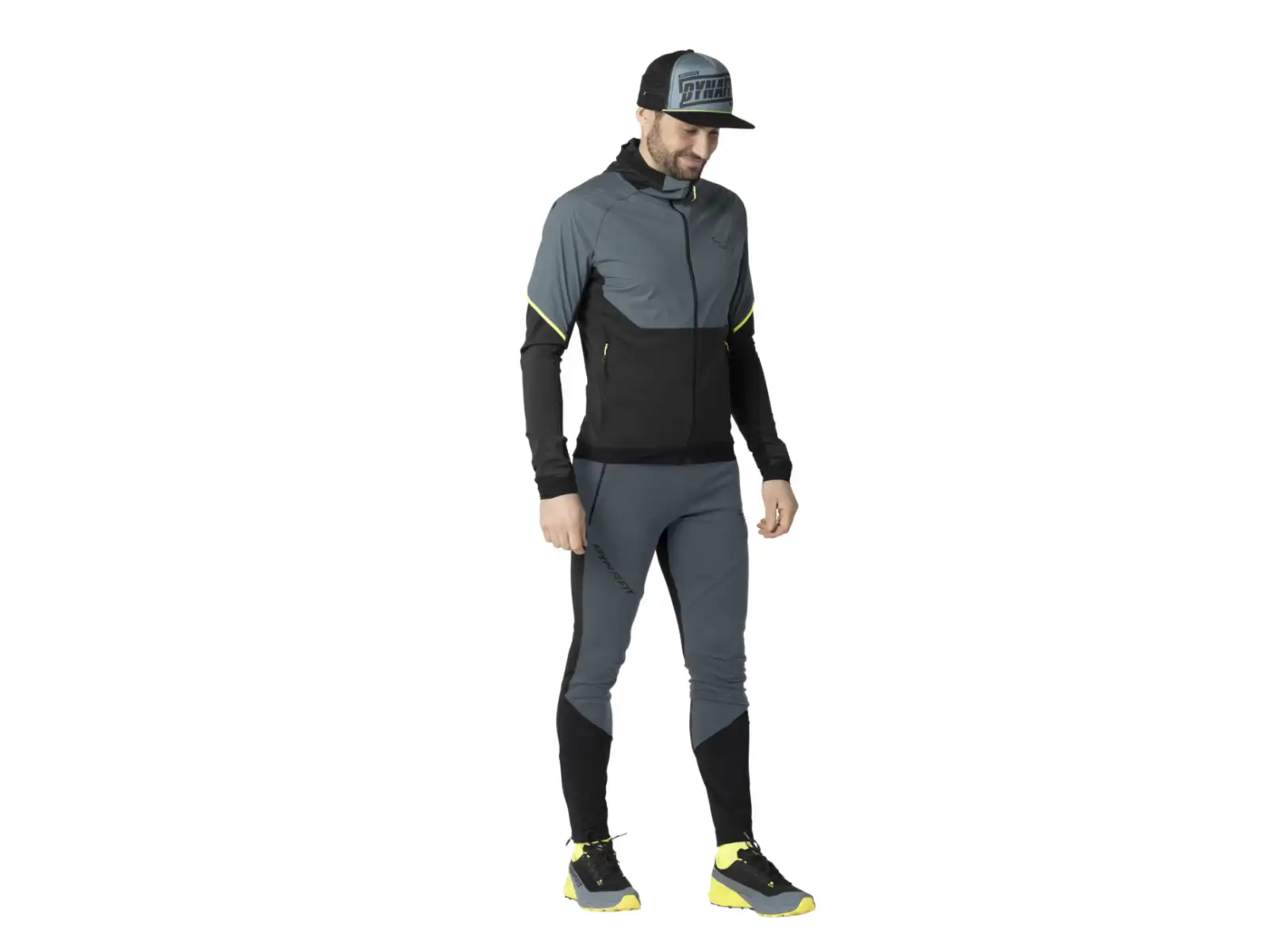 Dynafit Alpine Hybrid men's running jacket Cinder