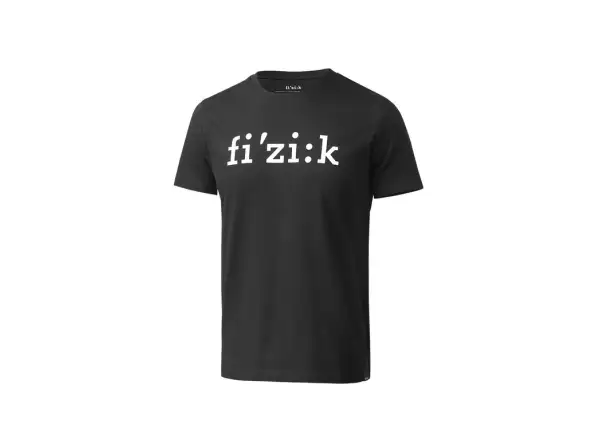 Fizik Logo short sleeve T-shirt Black