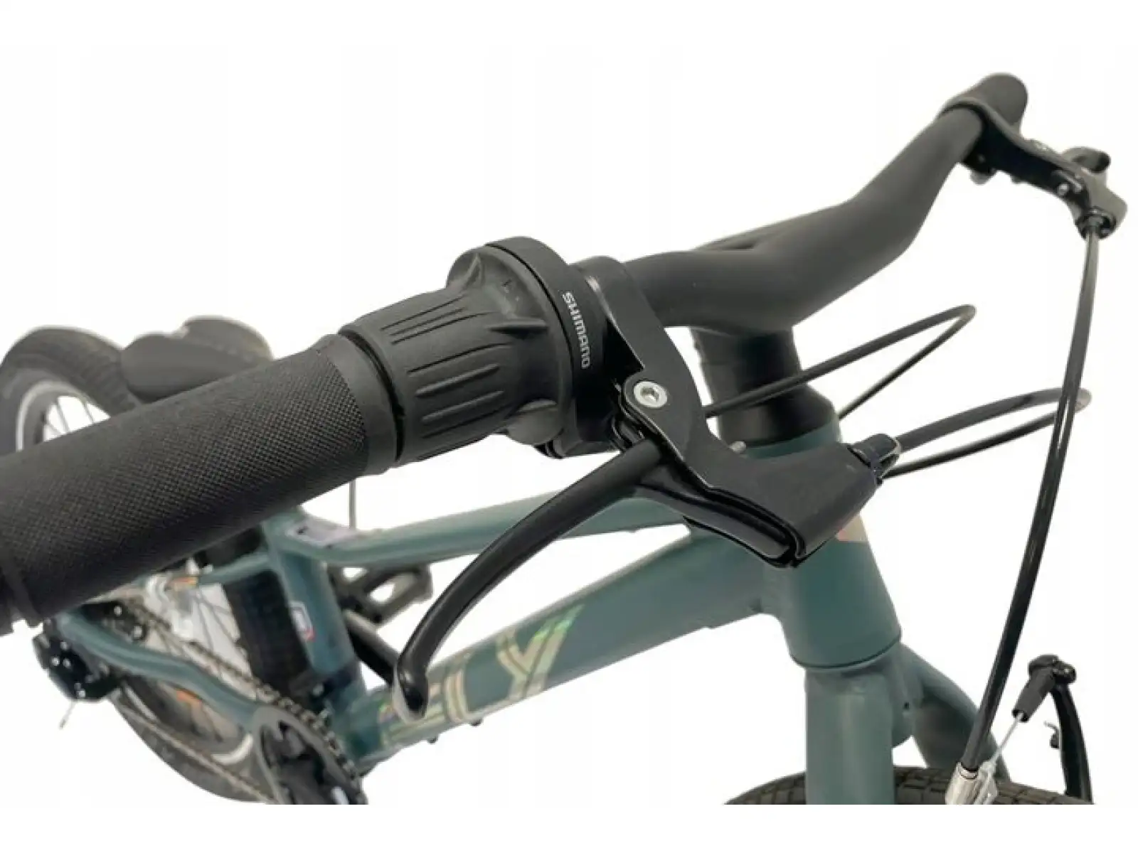 Superior F.L.Y. 20 VB Matte Trooper Green/Hologram Chrome children's mountain bike