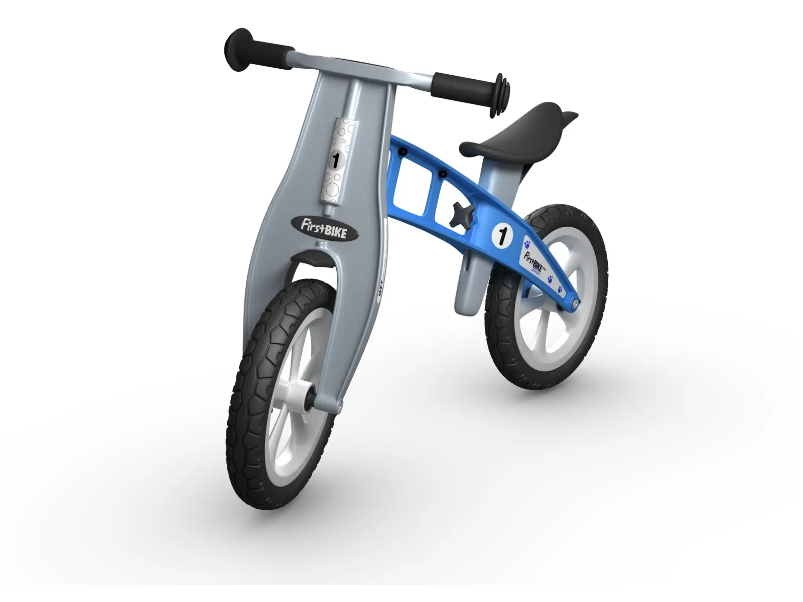 First Bike BASIC LIGHT BLUE balance bike without brake