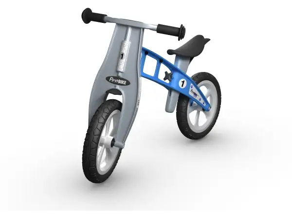 First Bike BASIC LIGHT BLUE balance bike without brake