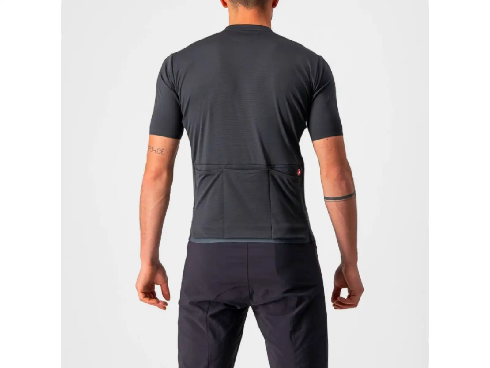 Castelli Unlimited AR men's jersey short sleeve Dark Gray