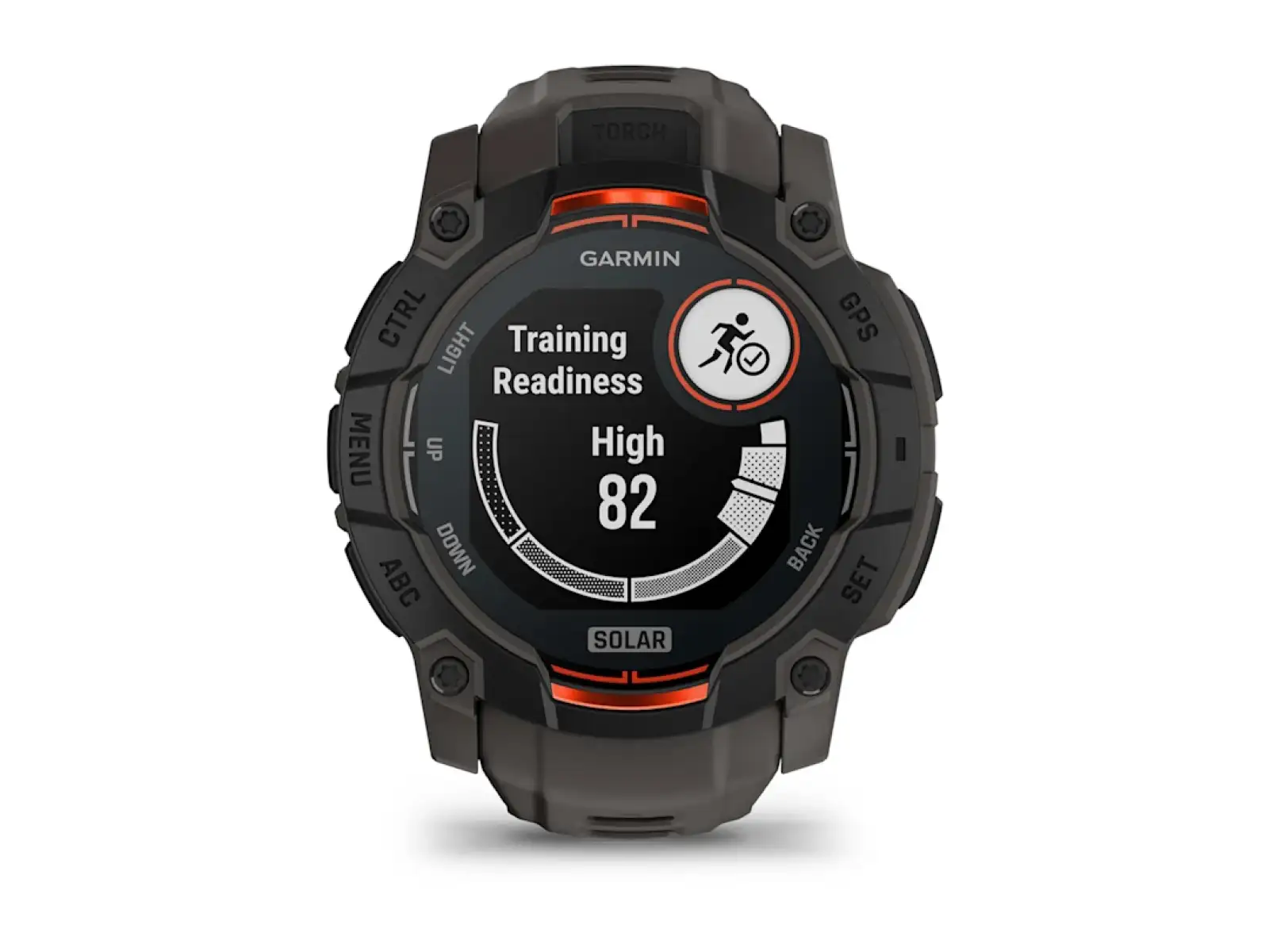 Garmin Instinct 3 Solar 50 mm smart watch Black/Charcoal strap