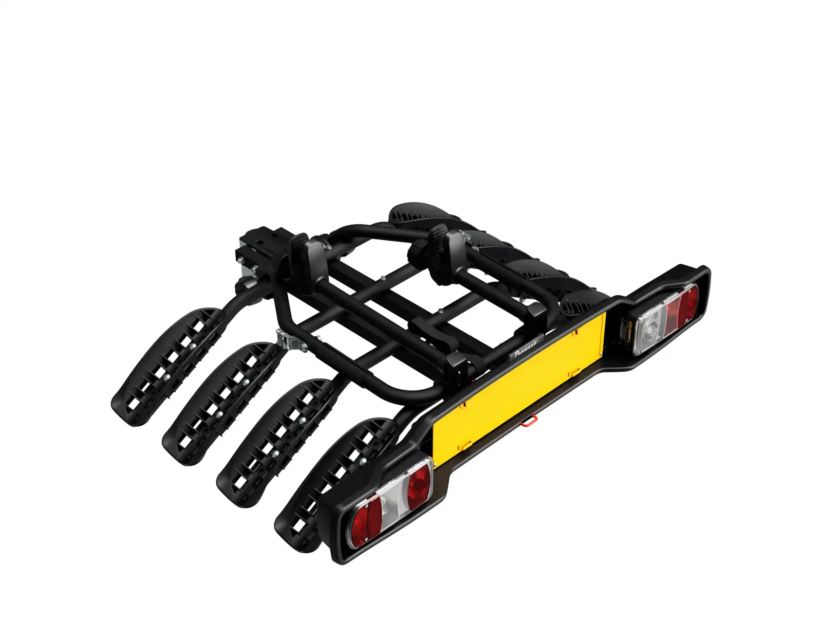 carrier SIENA for tow bar for 4 bikes Fe, black