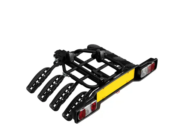 carrier SIENA for tow bar for 4 bikes Fe, black
