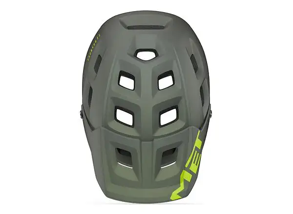 MET Terranova helmet Gray/Lime Matt
