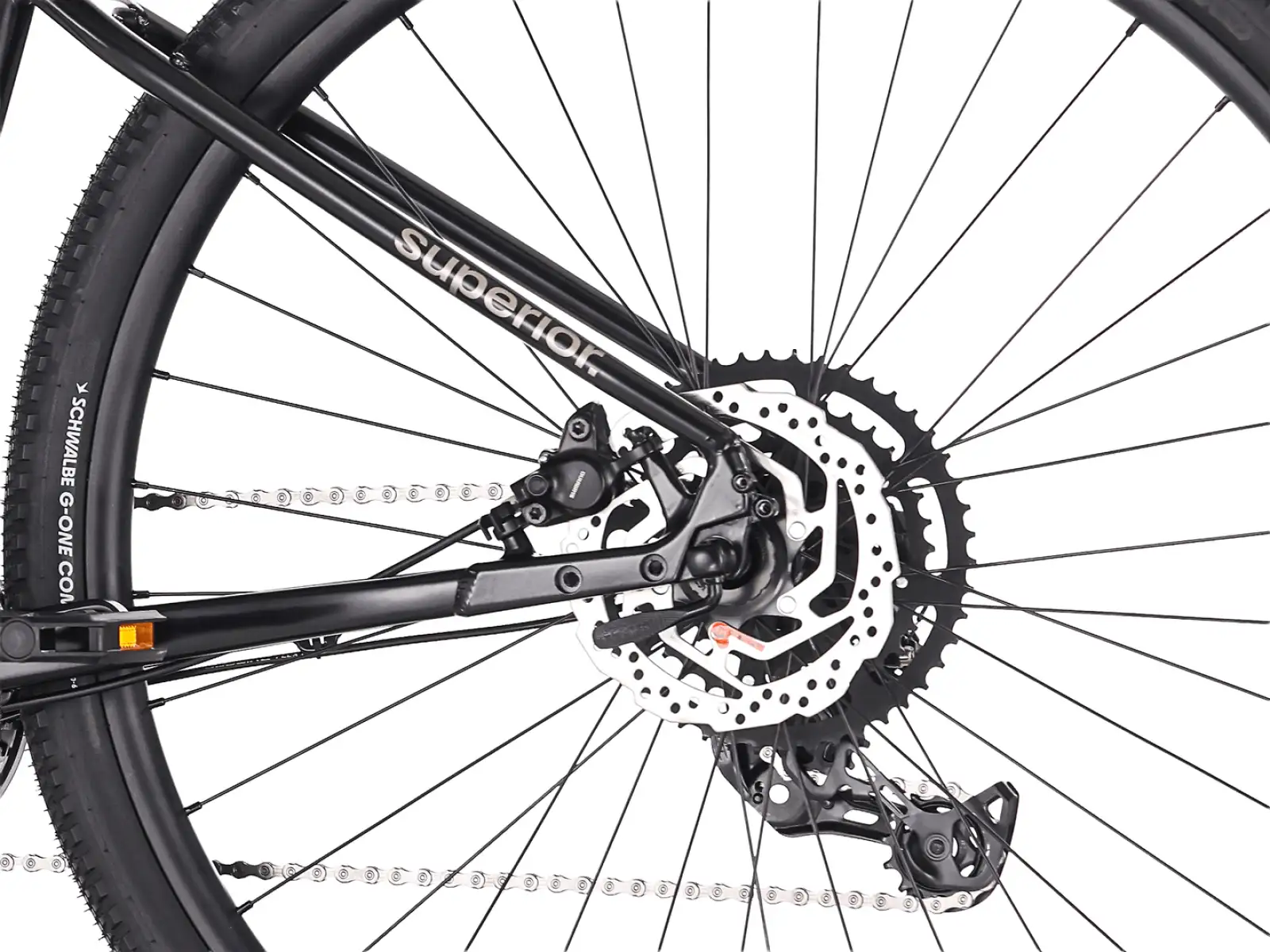 Superior Blox 6.4 city bike Matte Black