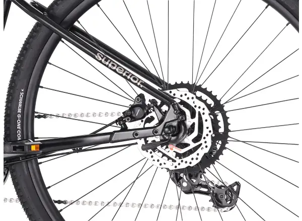 Superior Blox 6.4 city bike Matte Black