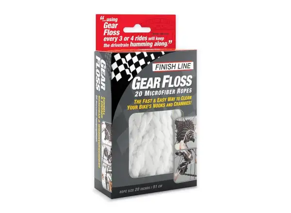Finish Line Gear Floss dental floss on cassette