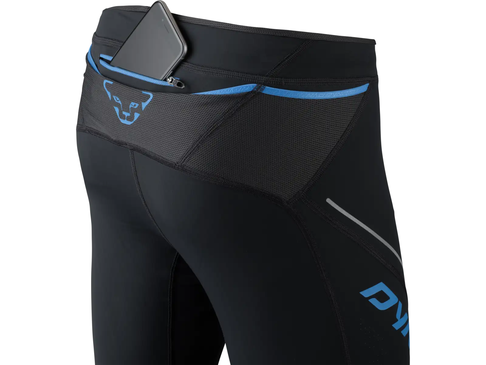 Dynafit Winter Running Tights men's running leggings Black Out
