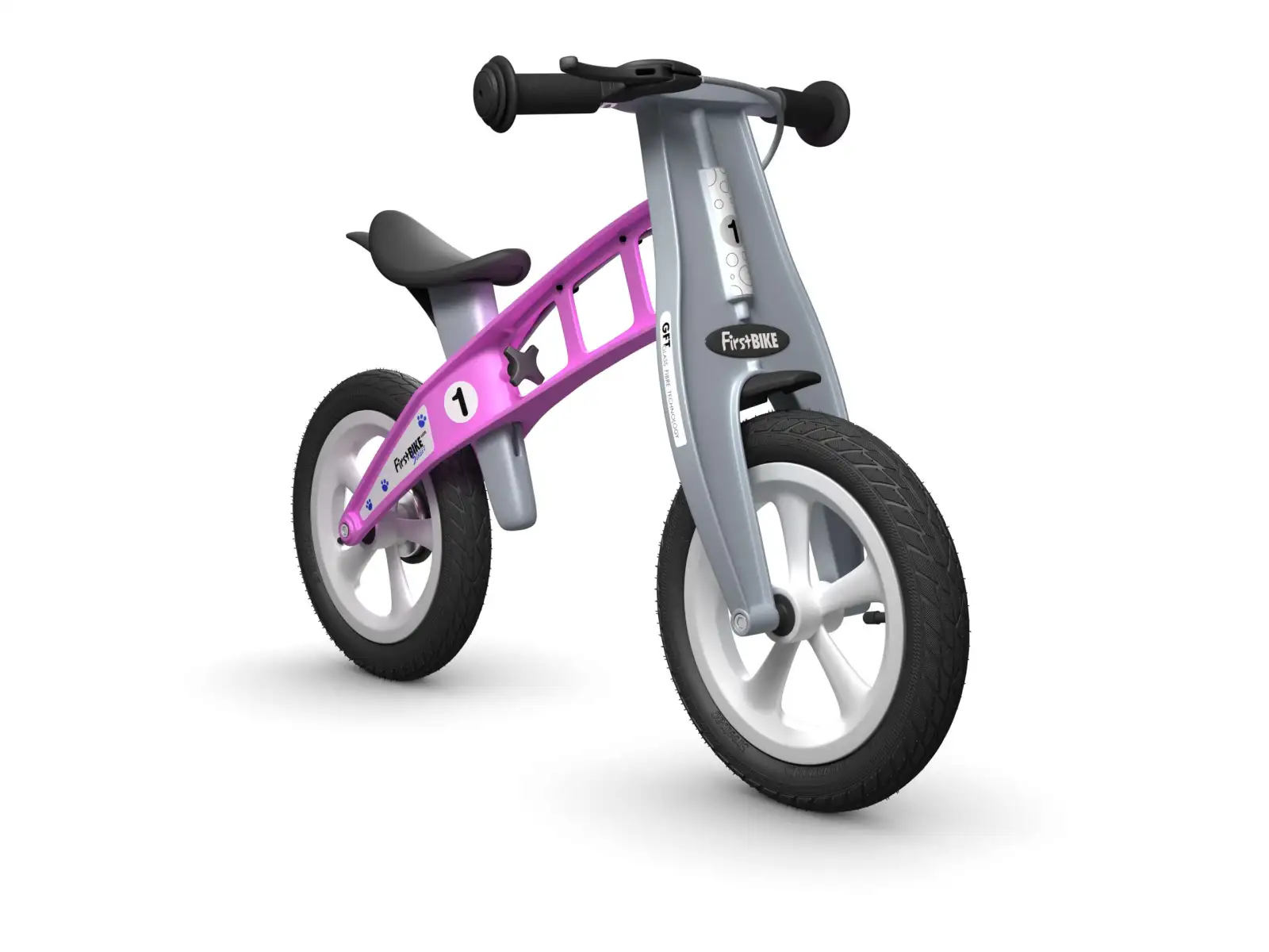 First Bike Street children's balance bike pink