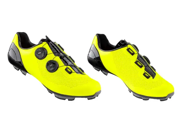Force Warrior Carbon MTB men's cycling shoes Fluo