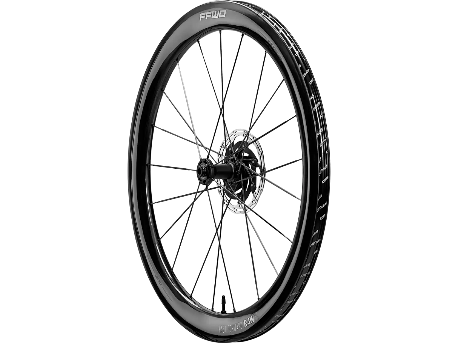 FFWD RAW CS 55 road wheelset Gloss Black