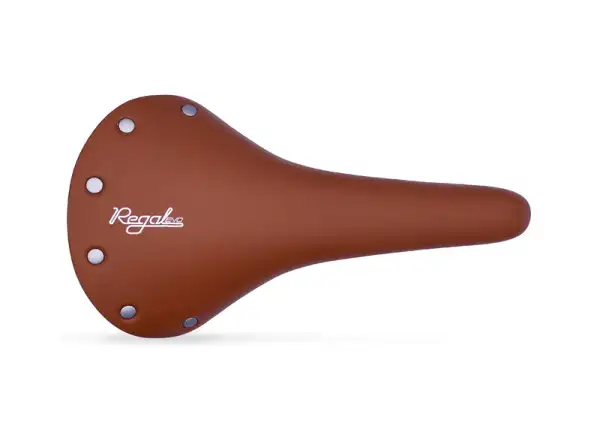 Selle San Marco Regal Evo Racing Le Elegance leather saddle brown