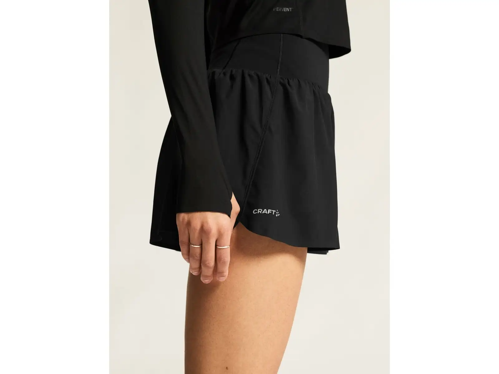 Craft Hypervent Wide women's running shorts black