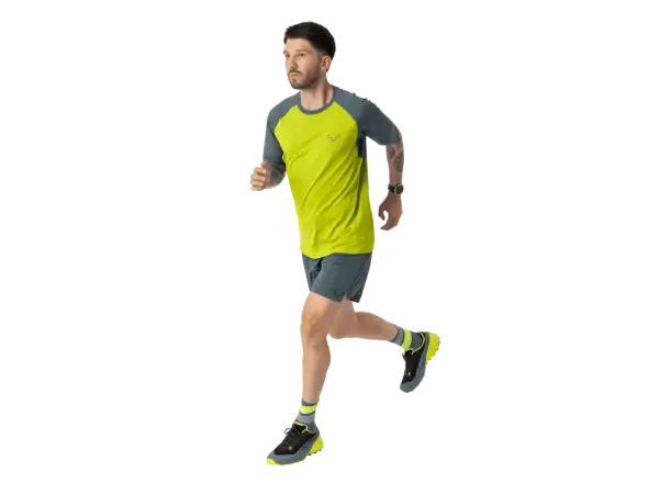 Dynafit Alpine Pro men's T-shirt short sleeve Ultra Yellow