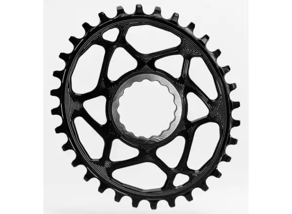 Absolute Black OVAL Race Face Cinch Boost 3mm chainring, 30T.