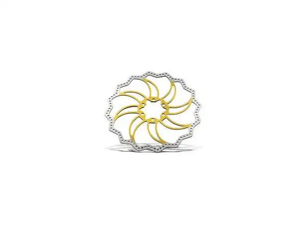Alligator HK-R20 brake disc 203 mm yellow