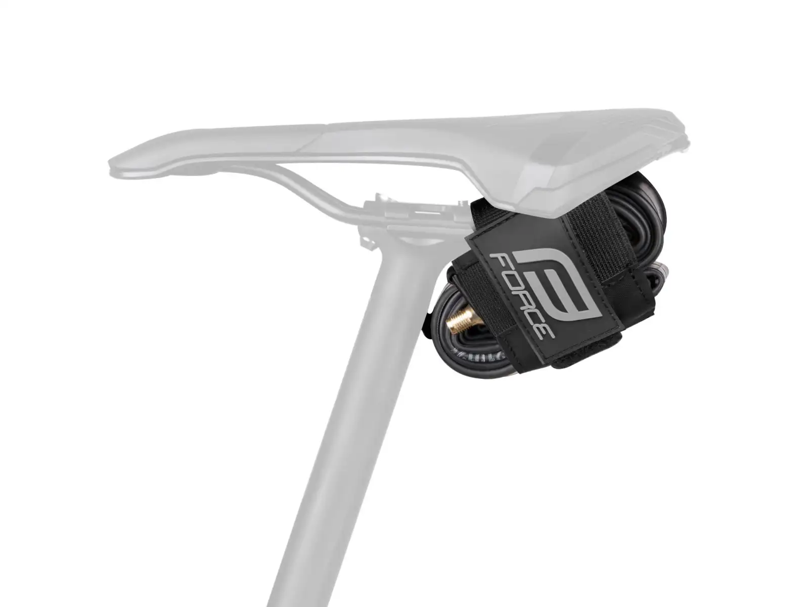 Force Whip Pro bag with hook and loop fastener black