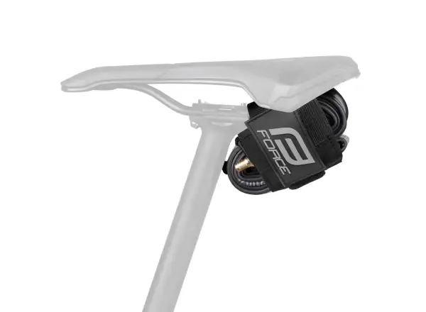 Force Whip Pro bag with hook and loop fastener black