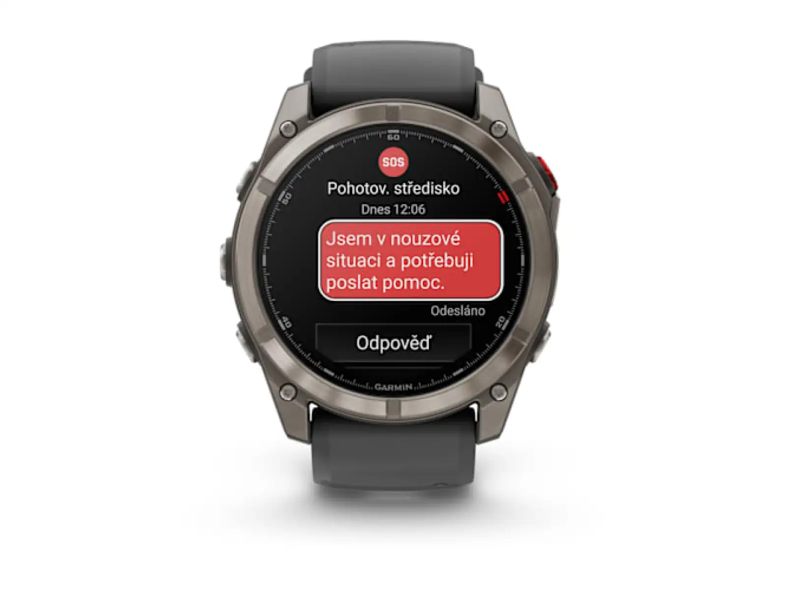 Garmin fenix 8 Pro 51 mm AMOLED Sapphire smart watch Titanium Graphite/Black