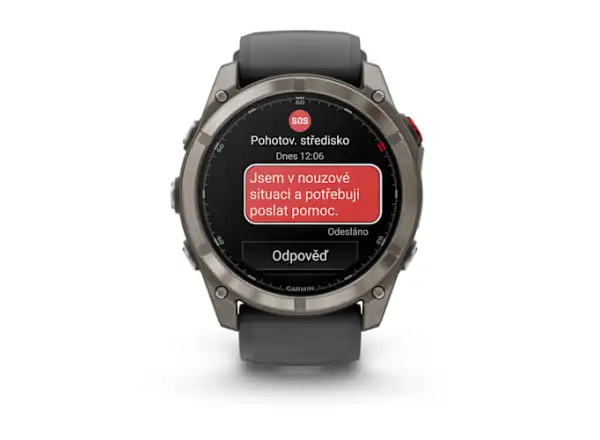 Garmin fenix 8 Pro 51 mm AMOLED Sapphire smart watch Titanium Graphite/Black
