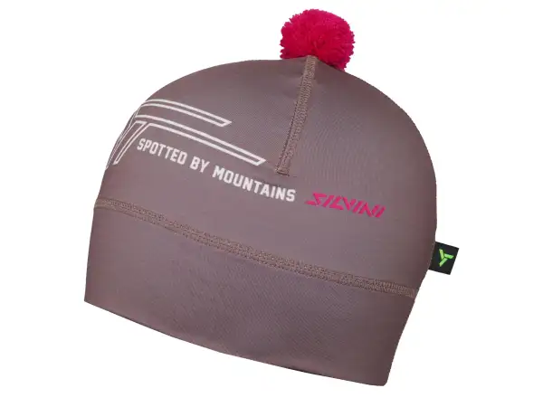 Silvini Spinga unisex cap Brown/Fuchsia