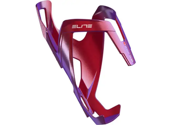 Elite Vico cage Red Metal/White Graphic