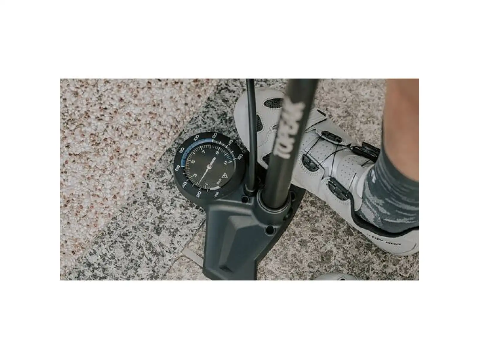 Topeak JoeBlow Roadie EX workshop pump black/blue