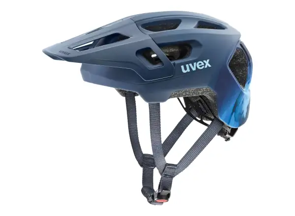 Uvex React JR Fullface MTB helmet Dusk blue matt