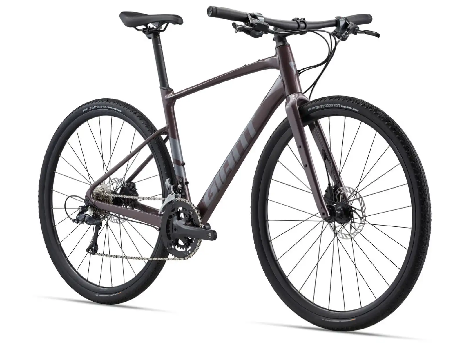 Giant FastRoad AR 3 fitness bike charcoal plum