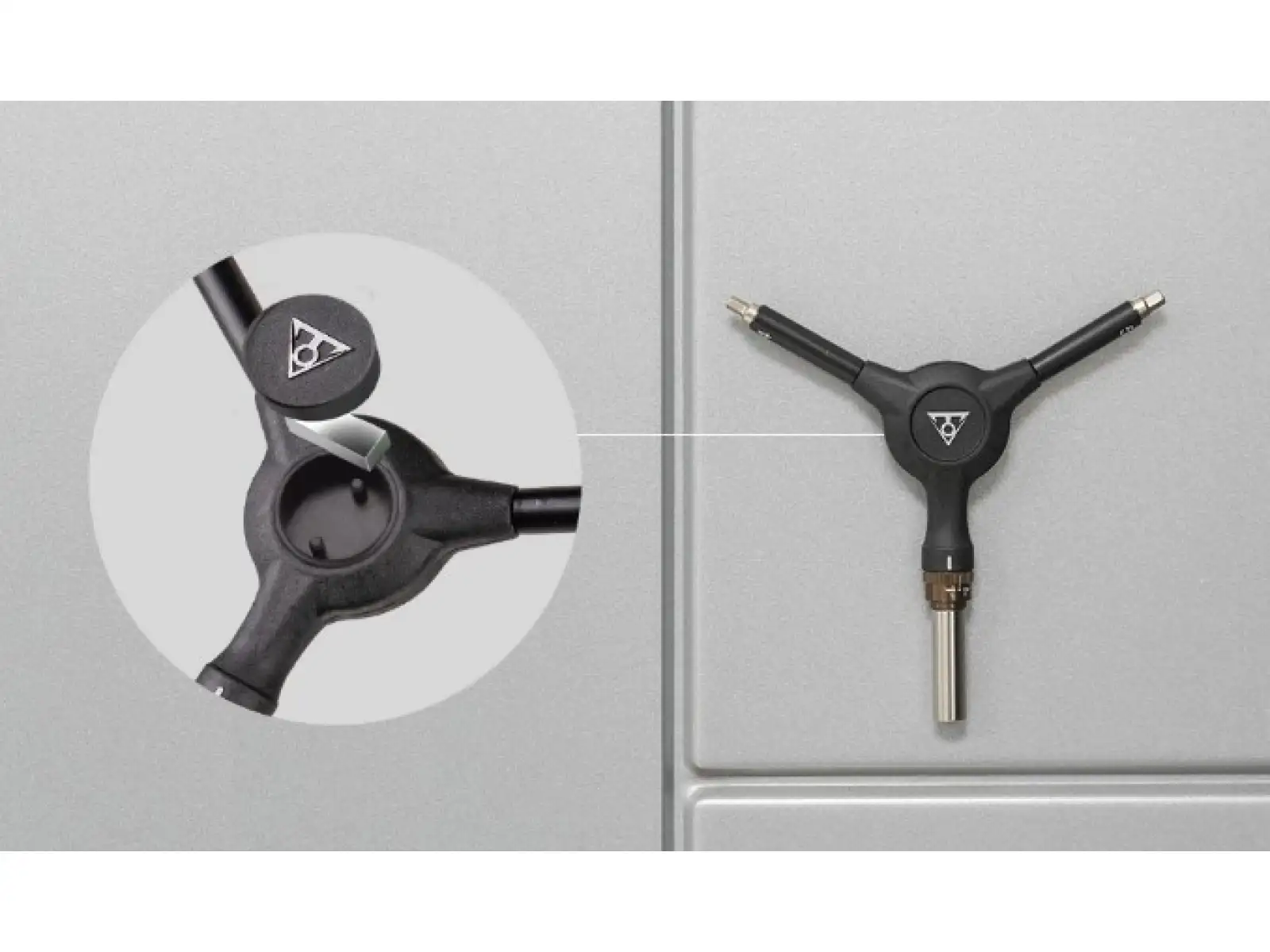 Topeak Y-Speed Ratchet key with 4mm and 5mm hex bit