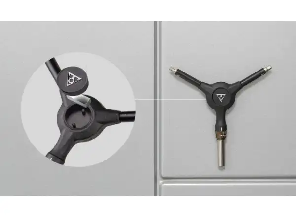 Topeak Y-Speed Ratchet key with 4mm and 5mm hex bit