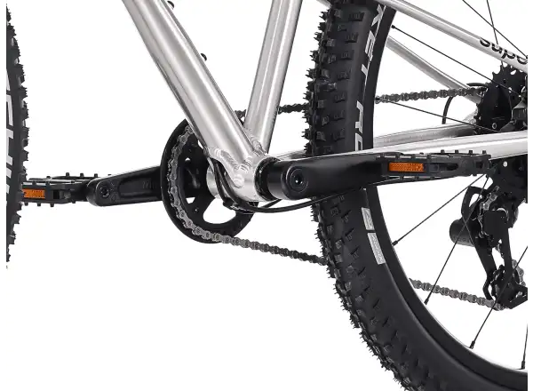 Superior TEAM 24 kids bike Gloss Brushed Alu / Red