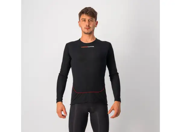 Castelli Prosecco Tech men's long sleeve shirt Black